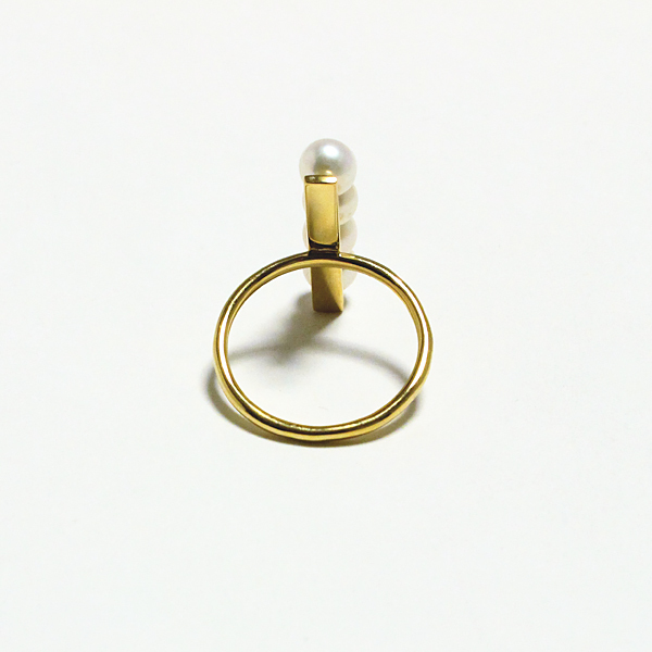 line pearl ring(ラインパールリング)