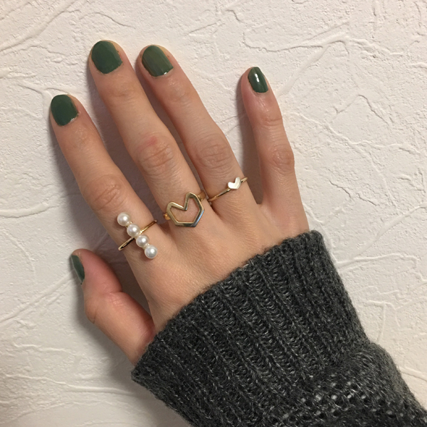 line pearl ring(ラインパールリング)