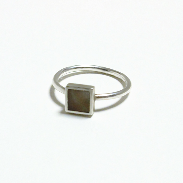 square shell ring(スクエアシェルリング)
