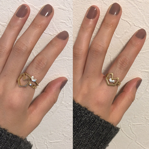 mini heart ring(ミニハートリング)