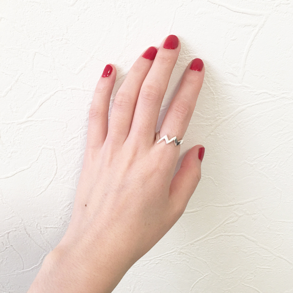 gizagiza ring(ギザギザリング)