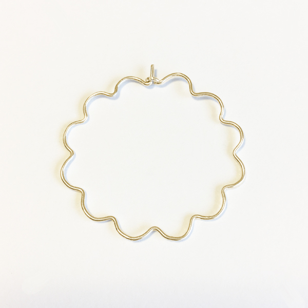 moku moku hoop pierce(モクモクフープピアス)