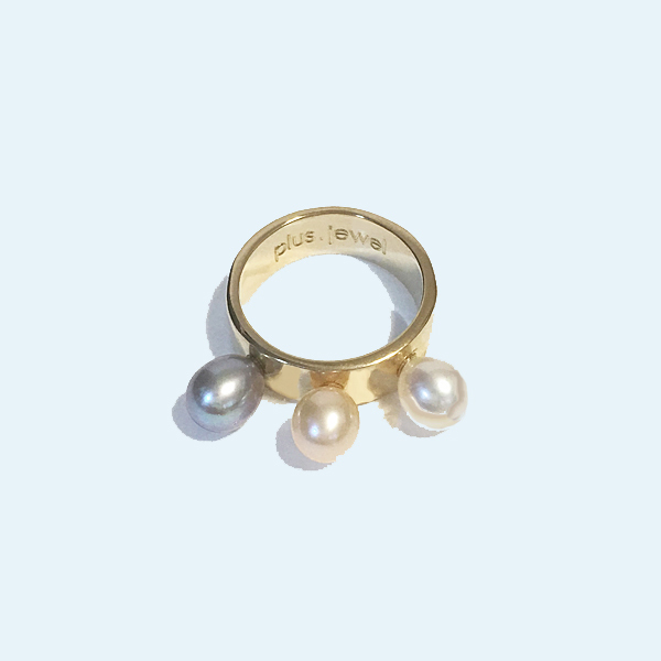 ■smoky pearl ring■ スモーキーパールリング 