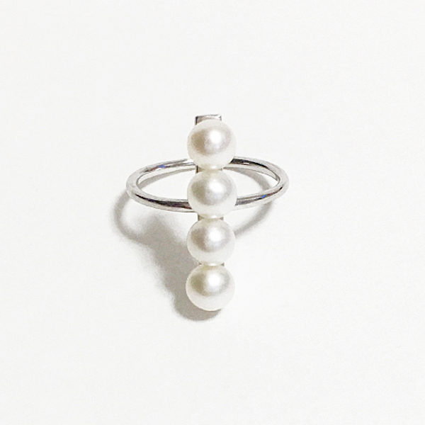 ■line pearl ring■ ラインパールリング 