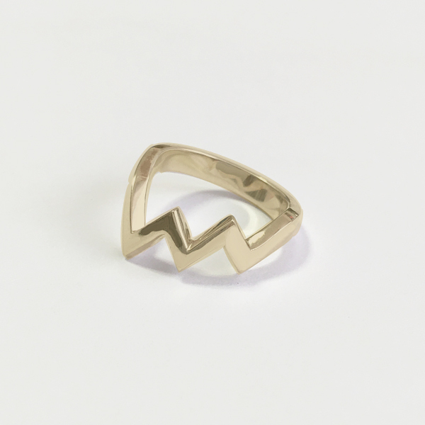 ■zigu zagu ring■ ジグザグリング 