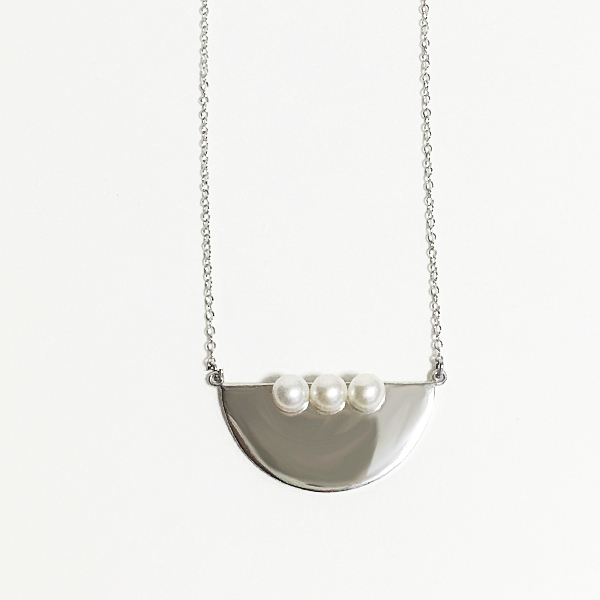 ■pocket pearl necklace■ ～gizagiza～ ポケットパールネックレス～ギザギザ～